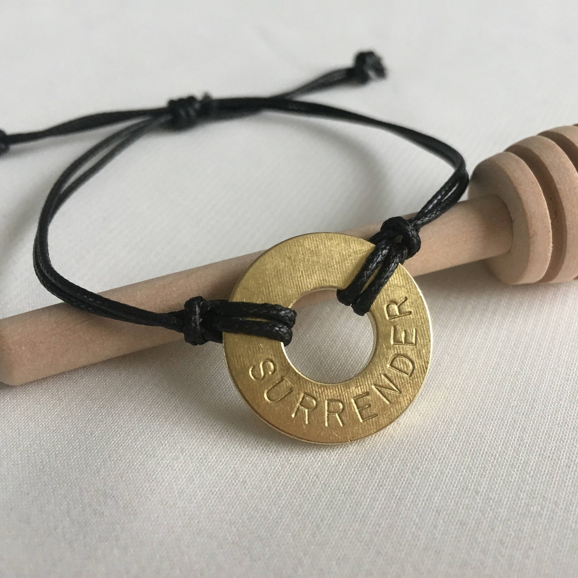 Official My Intent Classic Brass Adjustable Bracelet | Etsy