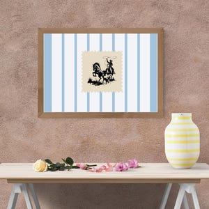 Vintage Cowboy Print Western Rodeo Wall Art Digital download