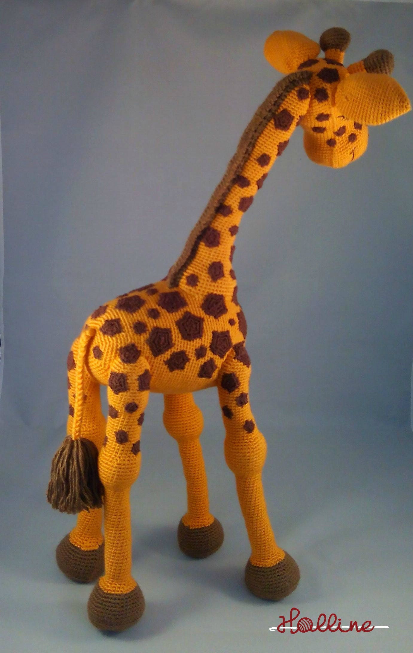 Crochet Pattern Giraffe April Crochet Amigurumi Giraffe Etsy