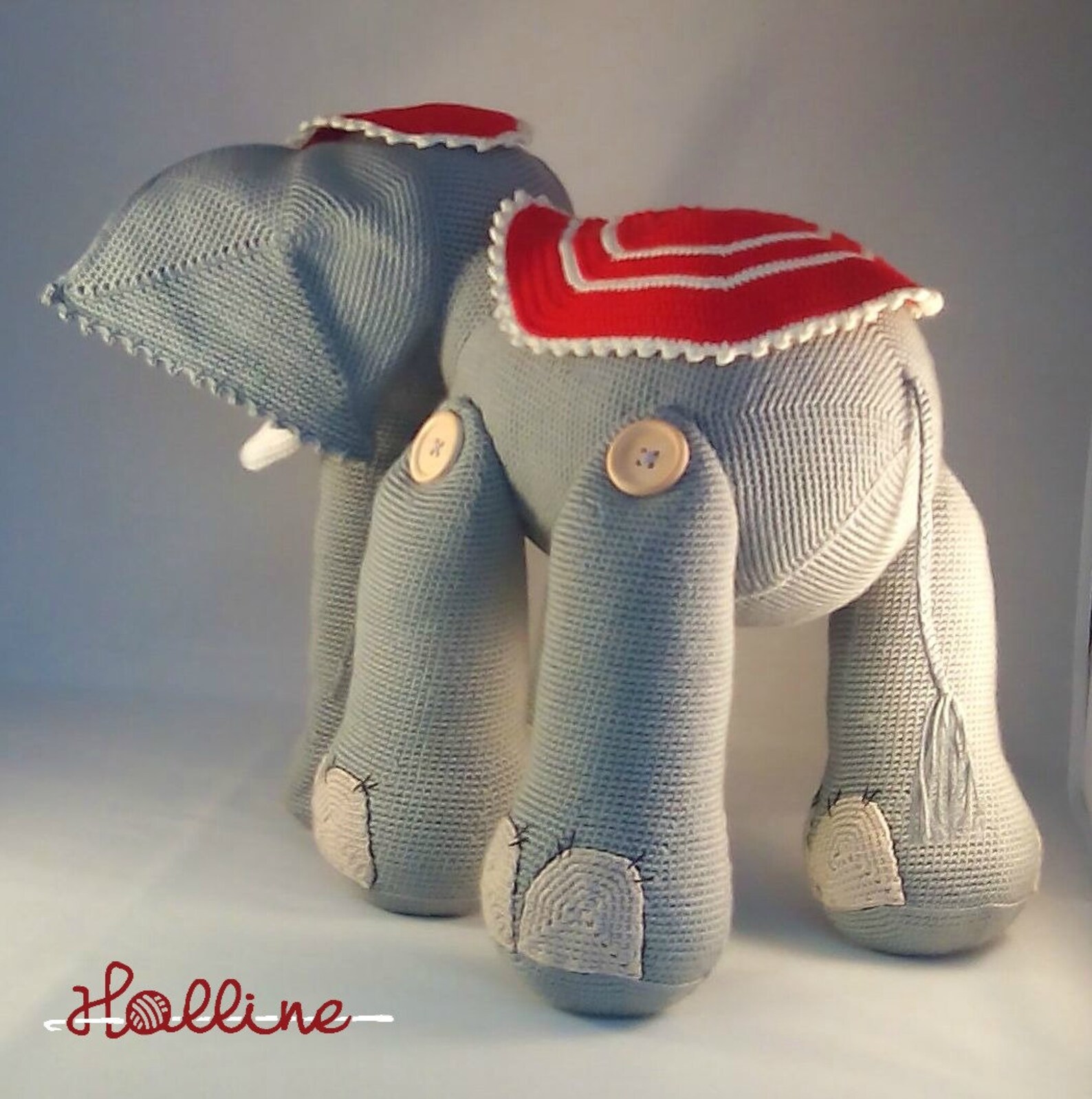 Crochet pattern Jumbo the elephant amigurumi elephant zoo Etsy