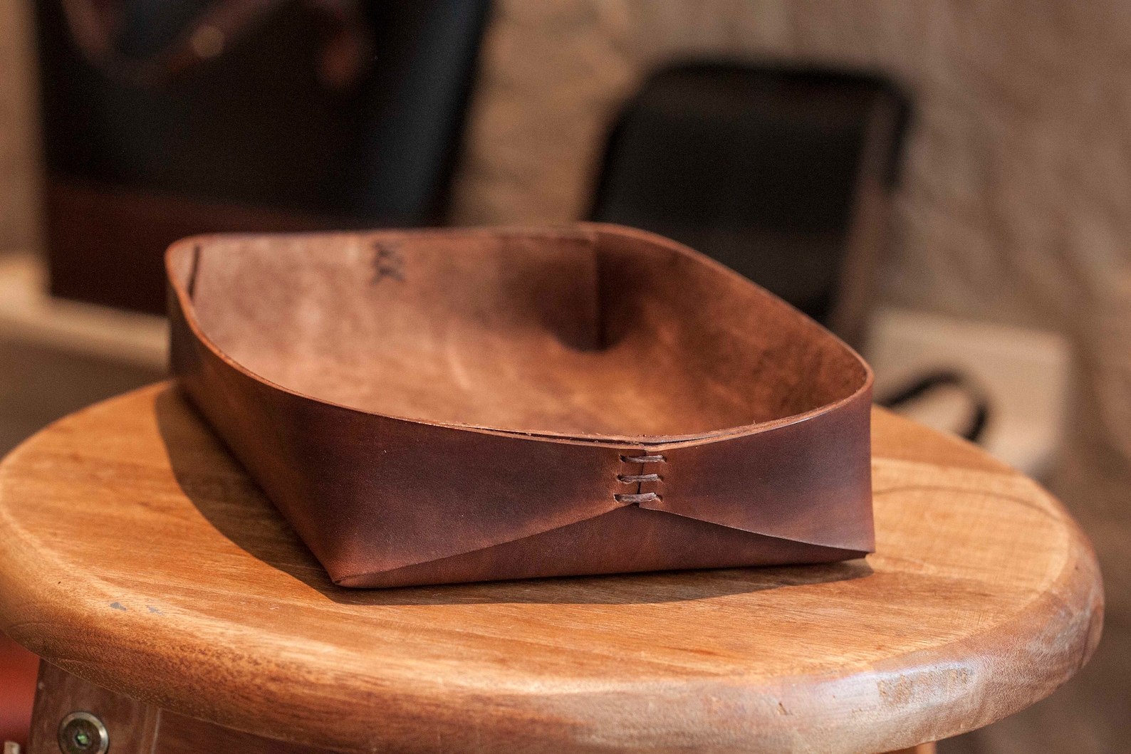 Genuine Leather Desk Tray Leather Office Desk Accessories for Etsy