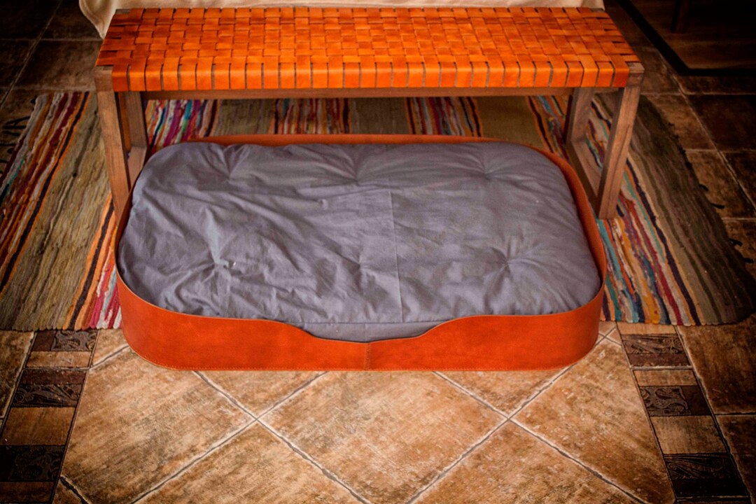 Large Dog Sofa, Leather Dog Bed, Dog Couch, Dog Sofa Bed, Luxury Dog Bed, Handmade Animal Bed