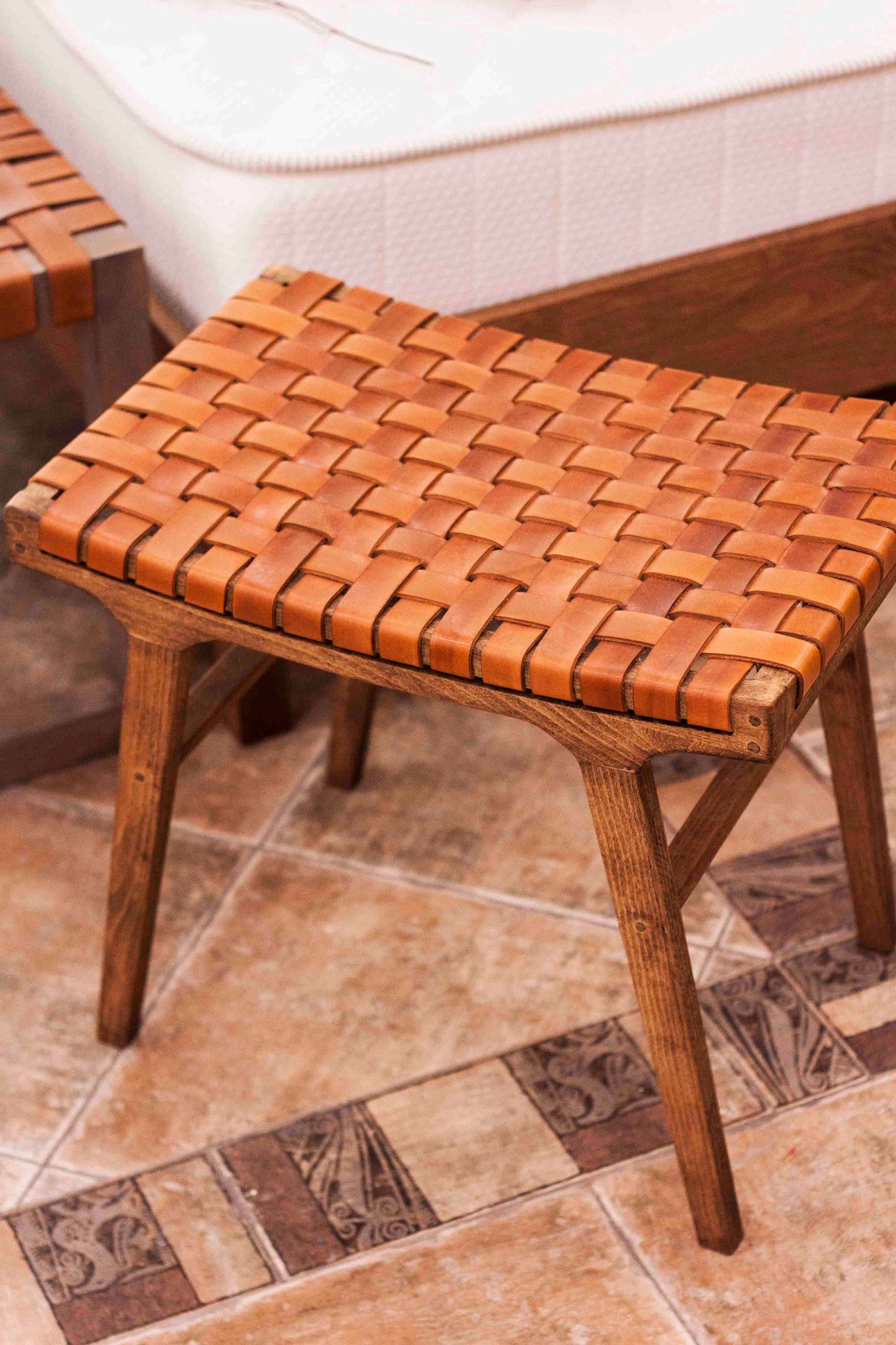 Woven Duct Tape Stool - Country Design Style