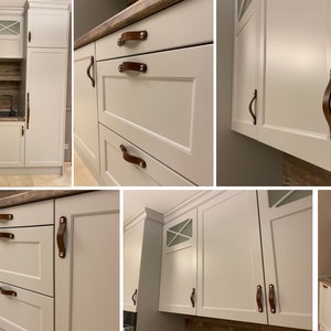 Leather Drawer Pulls For Home Improvement - Leather Cabinet Pulls and Drawer Handles Ideal Summer Hosting - Leather Strap Drawer Handles image 10