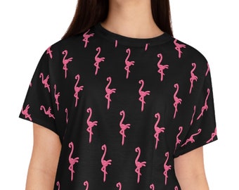 Conjunto de pijama para mujer Flamingo Balloon Twist
