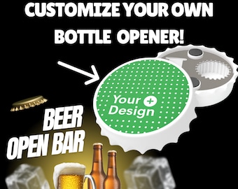 Personalize Bottle Opener, Customize Bottle Opener, Bottle Opener Gift, Best Bottle opener for drinking, Jar Opener, Vintage Bottle opener