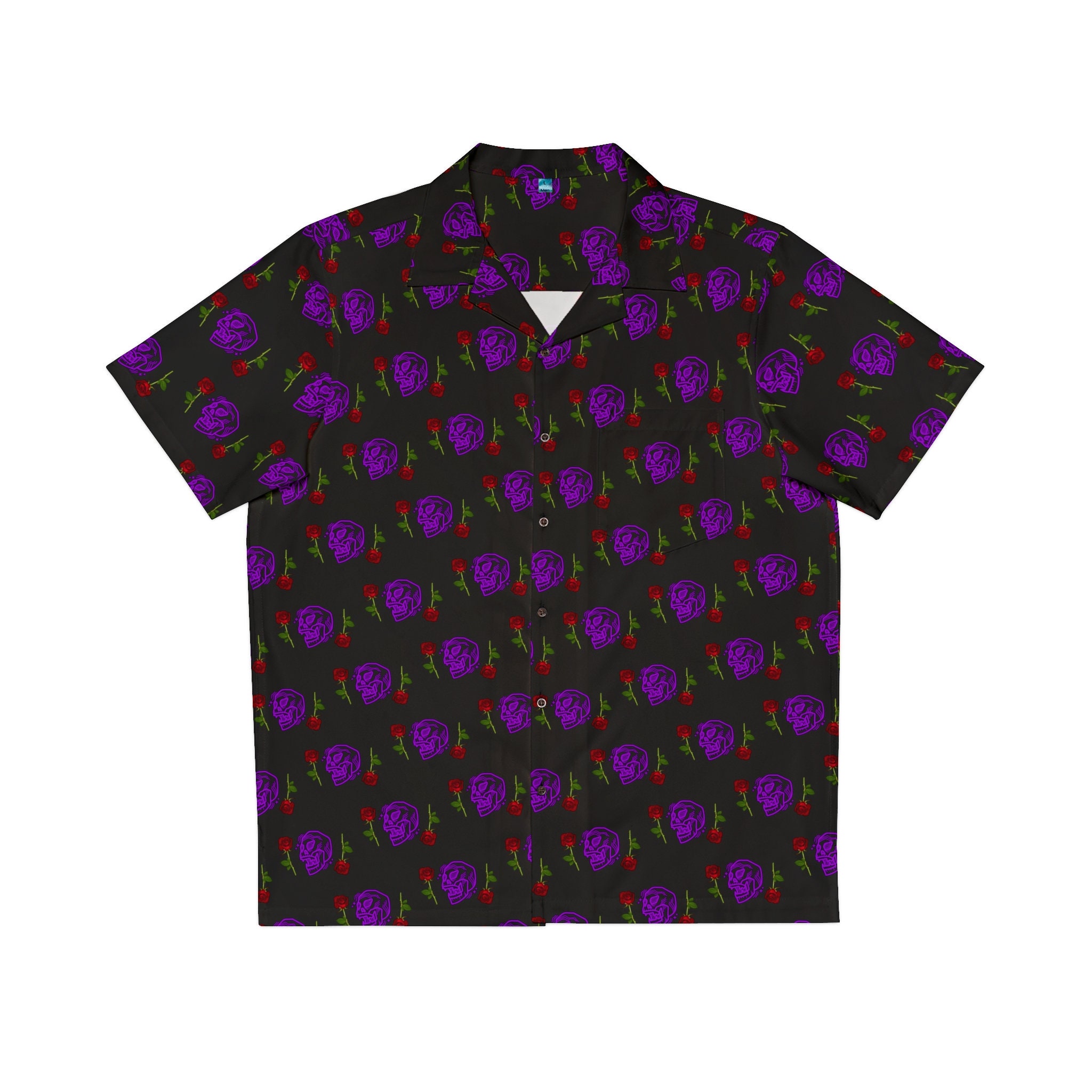 Discover Purple Hawaiian Shirt, Camisa Hawaiana Morada para Hombre Mujer