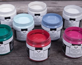 Different Colors - Vintage Colorantic Chalk Paint for Furniture, Office, Cabinet, Art, DIY Decor, Decorative Project