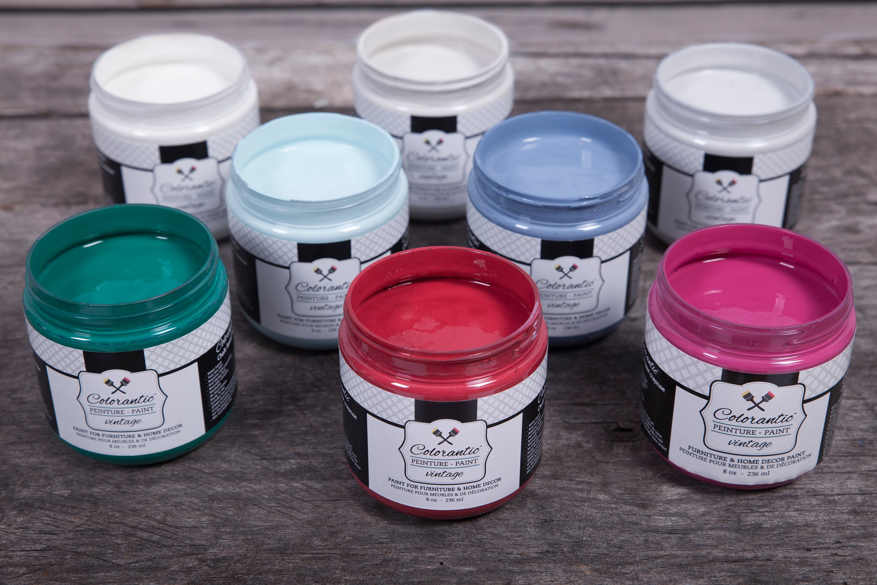 Couleurs différentes Peinture à la Craie Colorantic Vintage - Etsy Canada