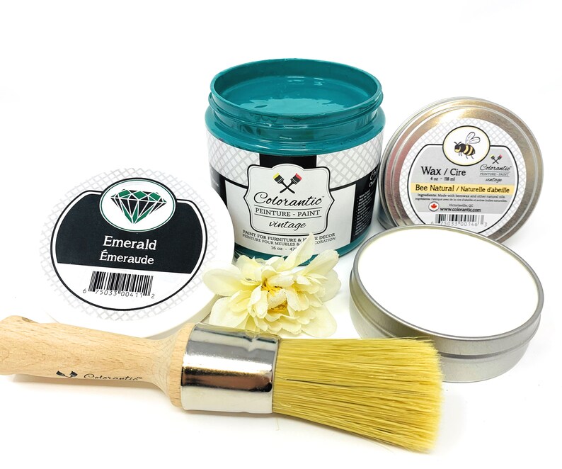 Emerald Green Chalk Based Paint for Furniture and DIY Home Etsy