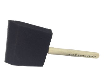 3" Foam Brush | For Chalk Paint, Varnish, Glaze