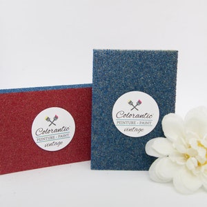 Two-Grain Sanding Block | For Furniture Painted with Chalk Based Paint | DIY Furniture Makeover Project