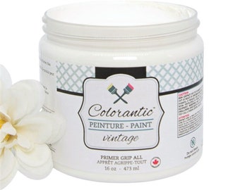 Water-based primer for furniture, art projects, to cover oil, melamine or plastic