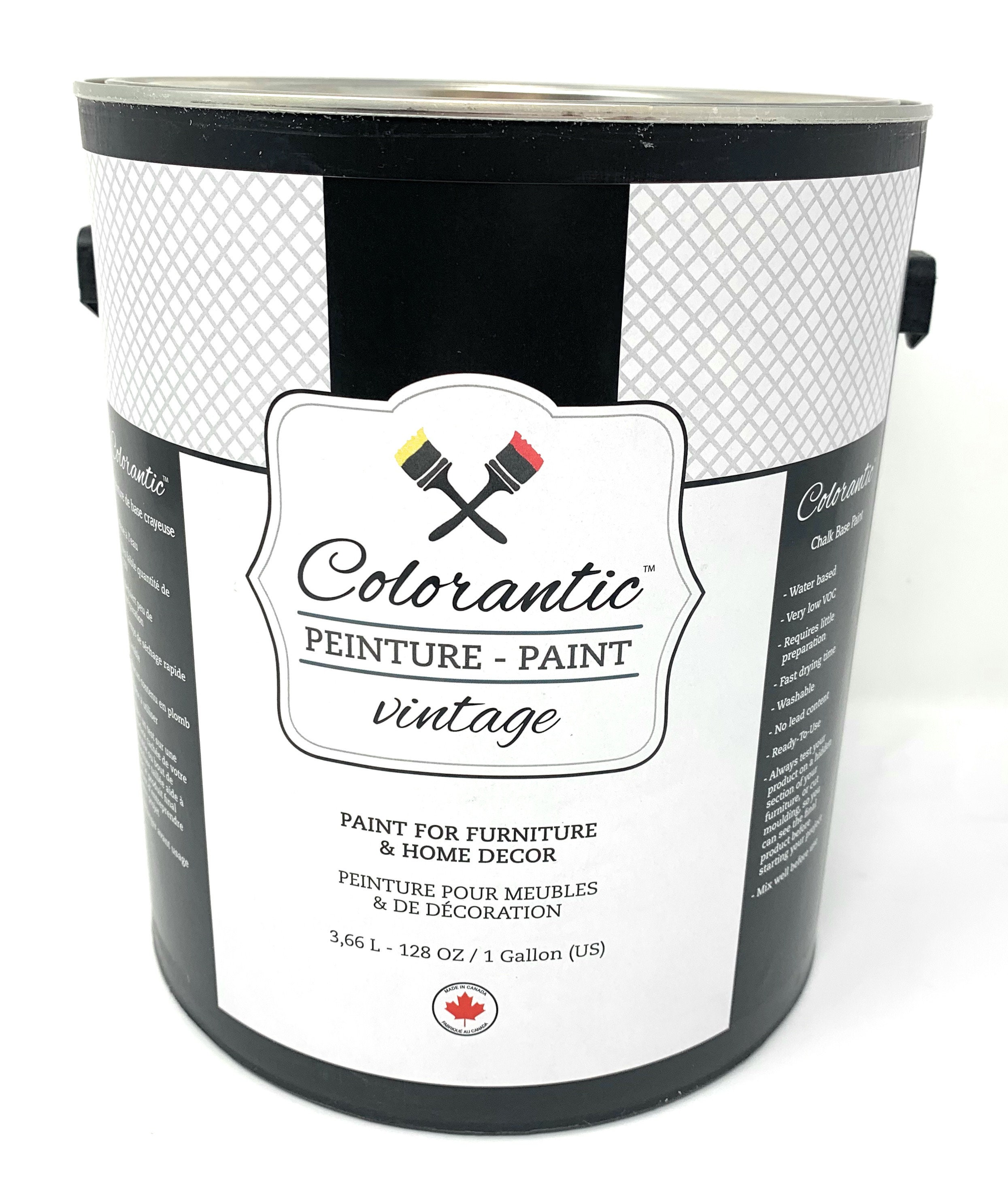 Colorantic  EMERALD Chalk Based Paint for Furniture DIY, Cabinet