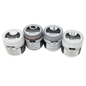 Colorantic Glazes | Glaze Options: White Cloud, Chocolate Cake, Grey Kitten and Clear Window