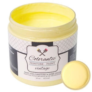 LEMON PIE - Light Yellow - Chalk Based Paint | Furniture and DIY Home Decor Projects