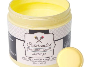 LEMON PIE - Light Yellow - Chalk Based Paint | Furniture and DIY Home Decor Projects