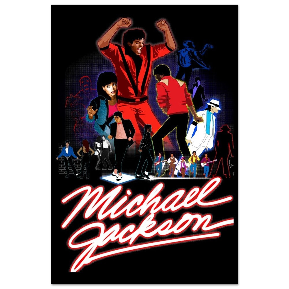 Michael Jackson Legacy Collection Poster - Etsy