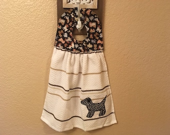 Serviette de toilette chien