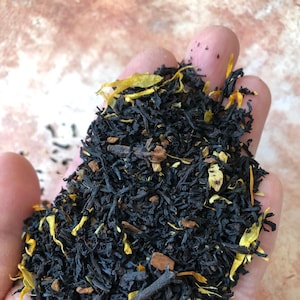 Pumpkin Spice Tea. Gourmet Loose Leaf Black Tea. 100% Natural.