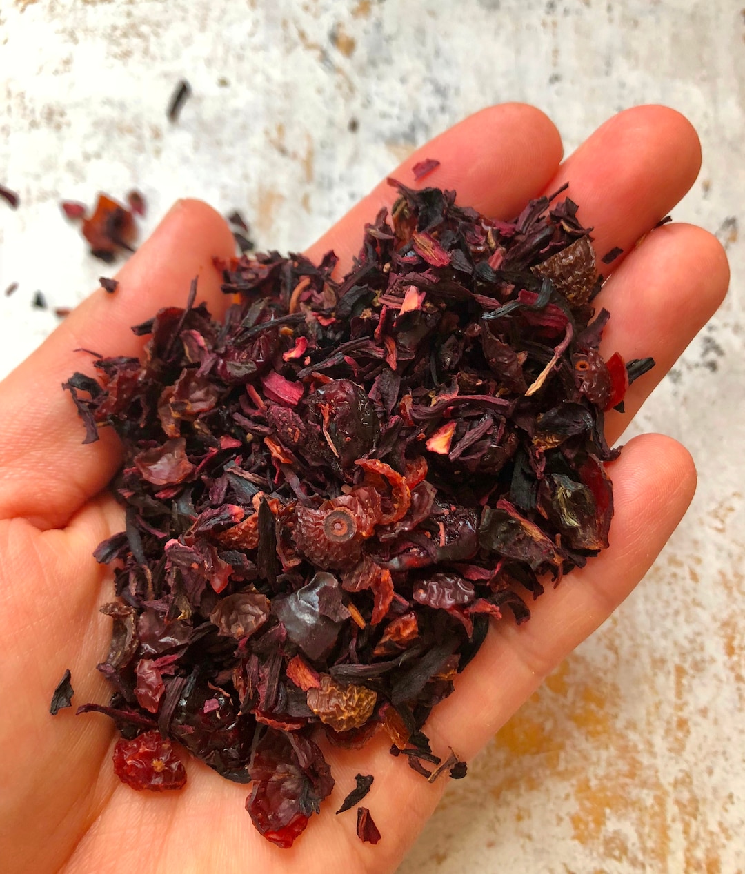 Very Berry Fruit Blend. All Natural Caffeine Free Loose Leaf Fruit Tea ...