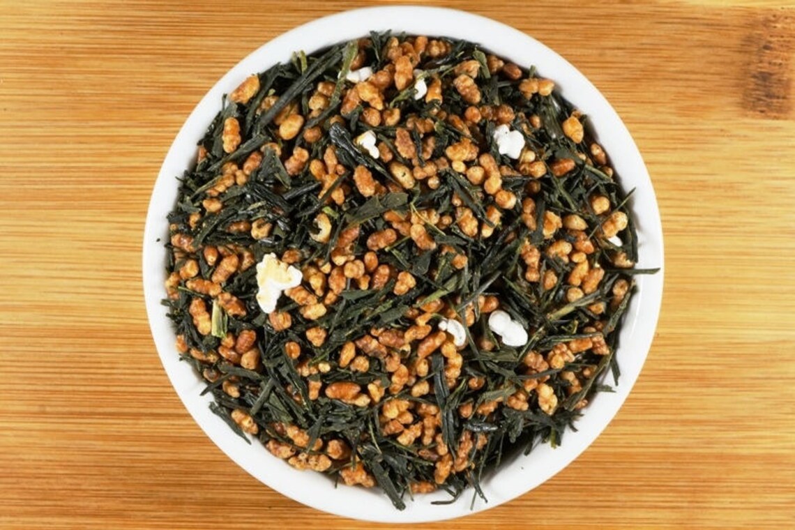Genmaicha Green Tea. Roasted Rice Japanese Green Tea. All Etsy