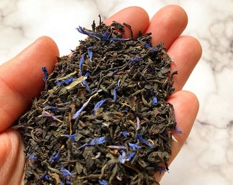 Cream Earl Grey Loose Leaf Black Tea. Aka. Earl Grey de la Creme. Gourmet All Natural Tea.