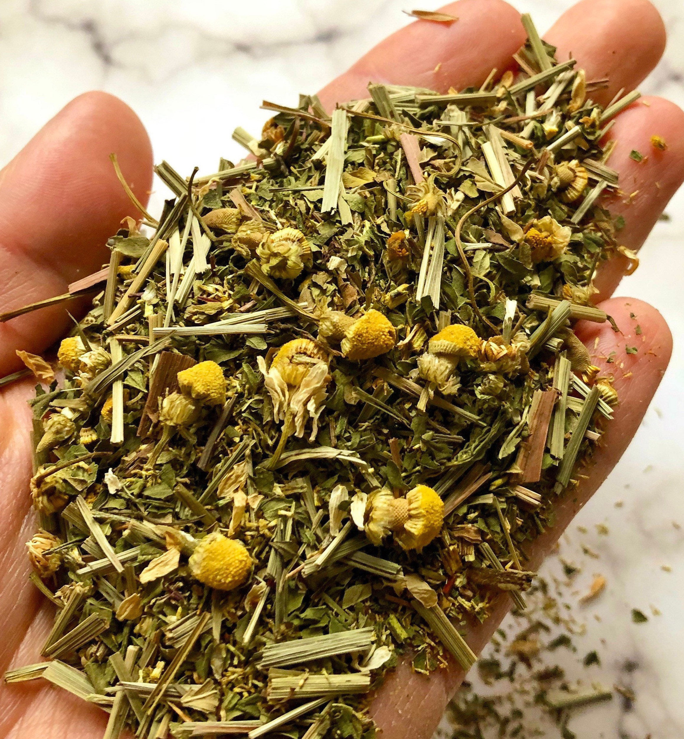 Sleep Well Herbal Blend. All Natural Tea. Helps Improve Sleep Etsy