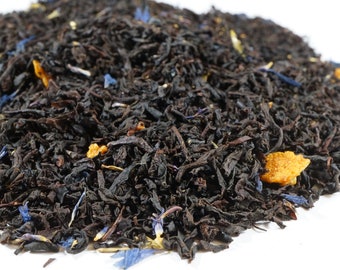 Earl Grey. Classic Gourmet Loose Leaf Black Tea. 100% Natural.