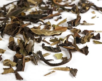 Blueberry White Tea. Gourmet Loose Leaf White Tea. 100% Natural