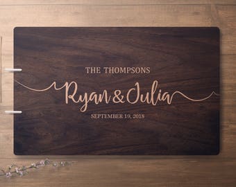 Wedding Guest Book Wedding guest book alternative, Wood wedding photo book, guest book, Wedding guestbook alternative Wood guestbook