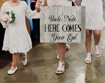 Flower Girl Sign - Etsy