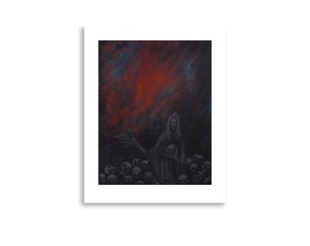 Lucas Allen Cook "Turn to Ash" Print