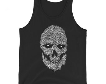 DARKTRIPZ “Cave Skull 3” Unisex Tank Top