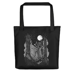 DARKTRIPZ &quot;Forest of Souls&quot; Tote bag
