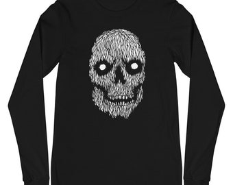 DARKTRIPZ “Cave Skull 1” Unisex Long Sleeve Tee