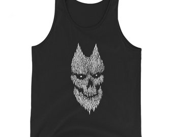 DARKTRIPZ “Cave Skull 2” (Demon) Unisex Tank Top