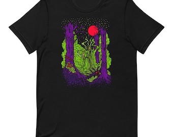 DARKTRIPZ "Forest of Souls" Halloween Edition Short-Sleeve Unisex T-Shirt