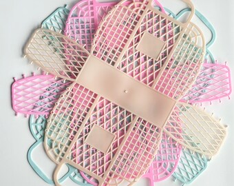 Retro Jelly Basket: Neutral Colors, Beach, Easter, Party Favor