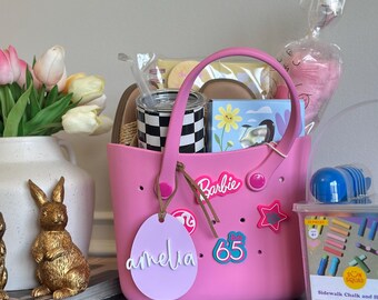 Personalized Easter Egg Basket Tag: Acrylic Name Tag