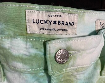 Lucky Jeans Tie-Dyed Jeans, Size 8