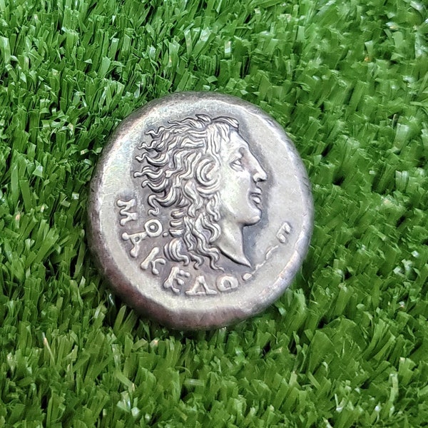 Ancient Greek Empire 16th - 18th Century Antique Silver Unique Big Rare Coin