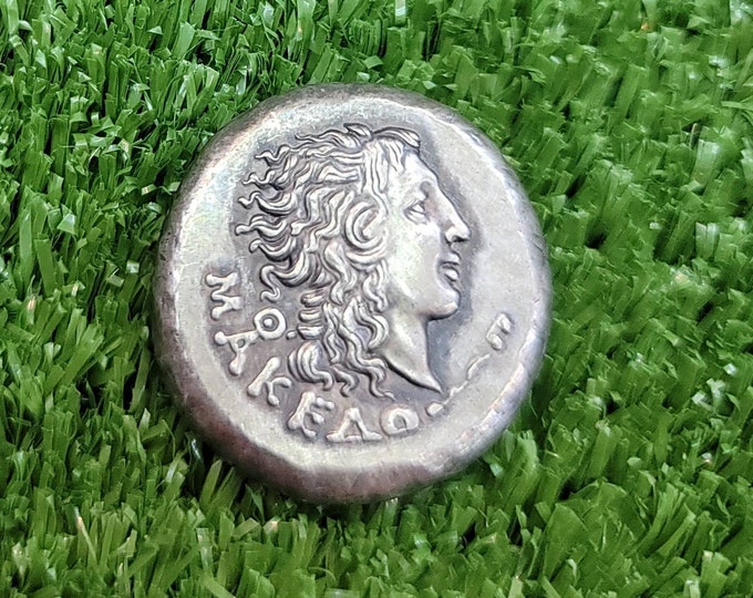 Ancient Greek Empire 16th - 18th Century Antique Silver Unique Big Rare Coin