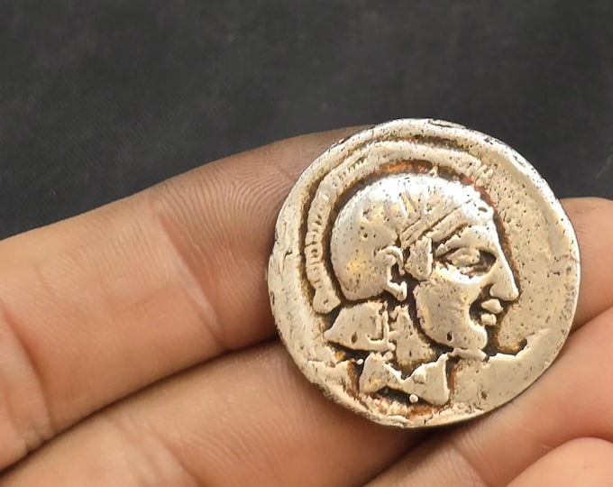 Beautiful Amazing Greek Empire Authentic Silver Cicra 6th-8th Century Unique Coin
