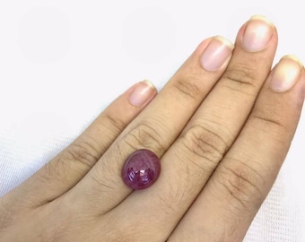 Natural Burma Ruby Gemstone: 9ct Jewelry Making Stone