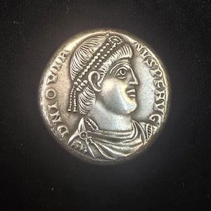 Rare Unique Ancient Cicra 15th Century Greek Empire Authentic Silver King Soild Antique Coin