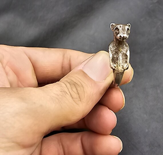 Super Unique Authentic Soild Silver Ring Amizing … - image 2