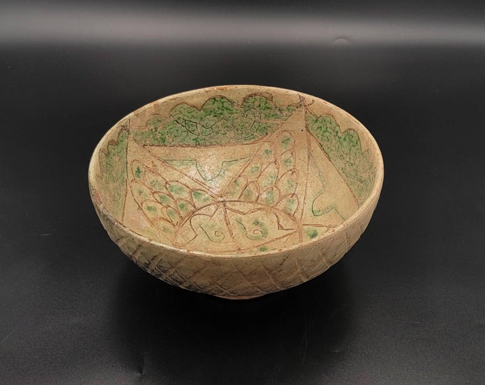 10th Century BC Khurasani Beautiful Antique Ceramic Bowl Pottery