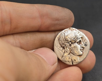 238-244年古代ローマ帝国、皇帝ゴルディアヌス3世の認証済みシルバー