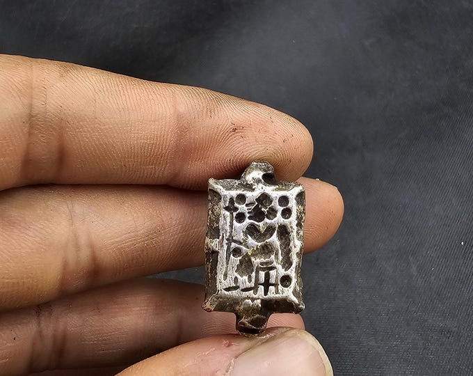 Authentic Ancient Greek Roman Empire Wonderful Silver Antique Ring